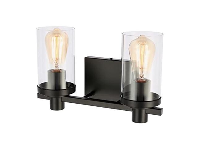 black bathroom lights fixtures