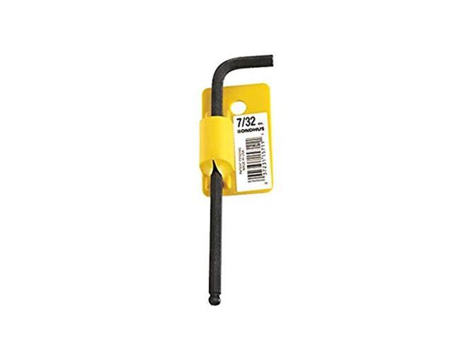 Long Arm Tagged and Barcoded Bondhus 15752 2mm Ball End Tip Hex Key L-Wrench with ProGuard Finish 