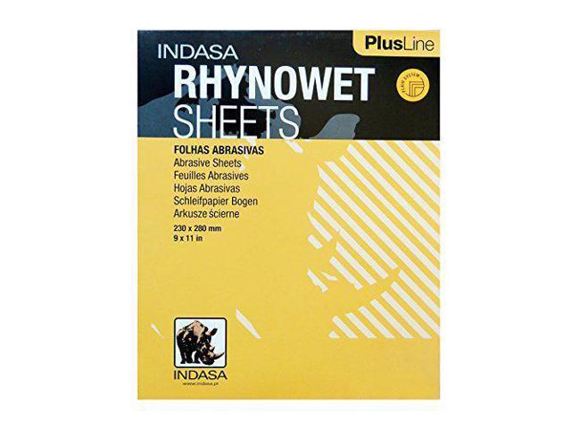 Indasa   Plus  9x11  220 Grit Dry Sandpaper  25 Sheets   # 3A-220  Free Ship 