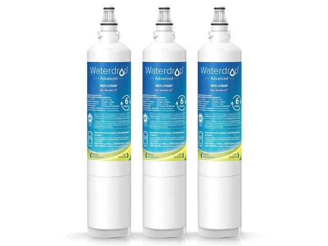 Fits LG LFX23961SB Refrigerators 3 Pack Refresh Replacement Water Filter 