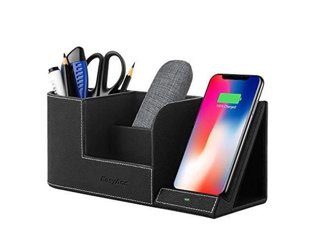 Easyacc Wireless Charger With Desk Organizer Wireless Charging