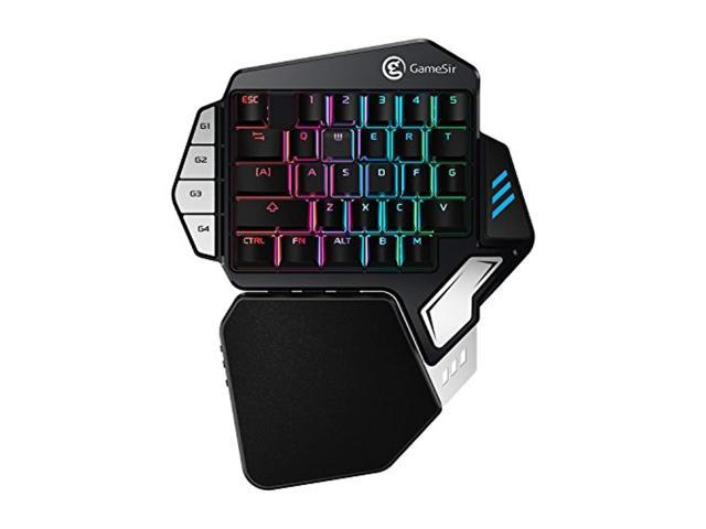 gamesir z1 rgb kailh mechanical gaming keyboard one handed 