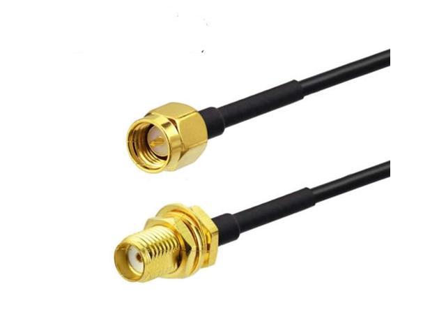 5m/1m Antenna Adapter RP-SMA Extension Cable Cord for WiFi Wireless Router 