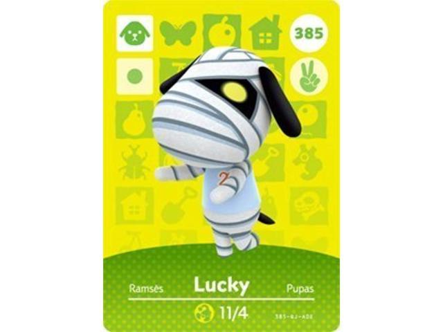 lucky- nintendo animal crossing happy home designer series 4 amiibo card  -385 - Newegg.com