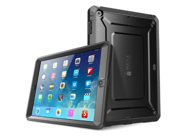 Photo 1 of ipad air case, supcase heavy duty beetle defense series full-body rugged hybrid protective case cover with built-in screen prot