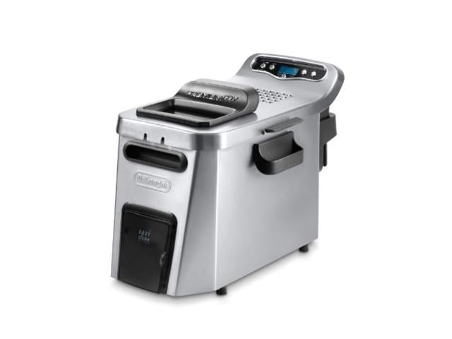 delonghi d34528dz dual zone deep fryer, 10.63" l x 17.32" w x 10.83" h