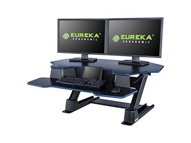 eureka ergonomic height adjustable standing desk converter