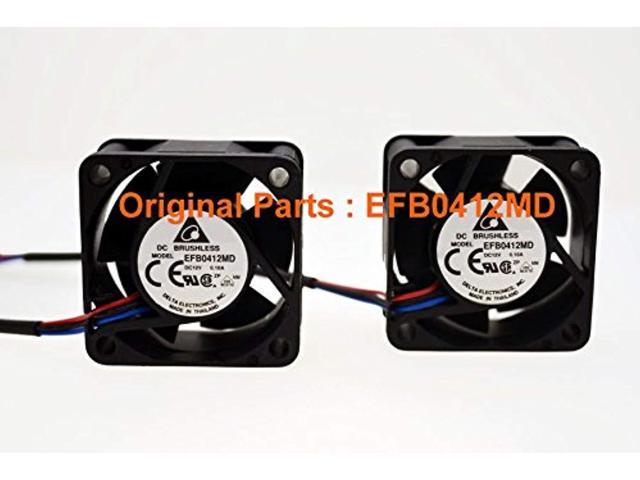 3448 Pack of 2x Quiet version Sunon Fans for Dell PowerConnect 3424 3524 3548 