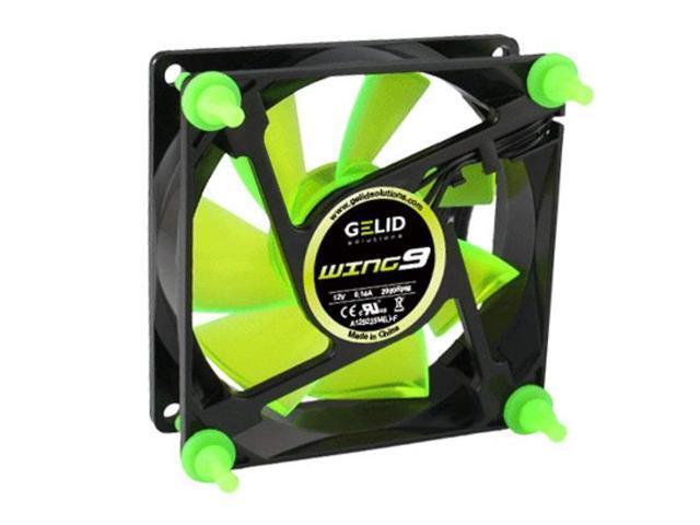 Gelid FN-FW09-20 Wing9 92mm 2000RPM 22.5dBa Silent Computer Case Fan