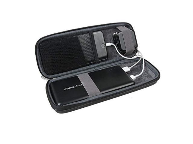 Black Hermitshell Hard EVA Travel Case for RAVPower Mini External SSD Hard Drive Portable SSD USB-C Solid State Flash Drive 