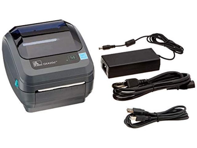 Photo 1 of used item
\zebra - gk420d direct thermal desktop printer for labels, receipts, barcodes, tags, and wrist bands - print width of 4 in - usb