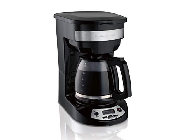 Photo 1 of *** FACTORY SEAL***Hamilton Beach Black Programmable Coffee Maker, Black