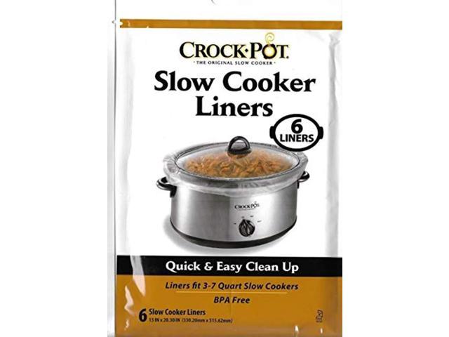 NEW Slow cooker & Crock Pot Liners 5 pk 
