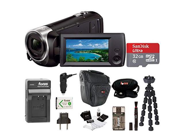 Sony HDR-CX440 Handycam Camcorder with 32GB Memory Card and Accessory