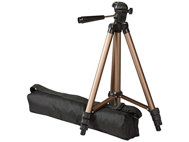 Basics Lightweight Camera Mount Tripod Stand With Bag 16.5-50 Inches
