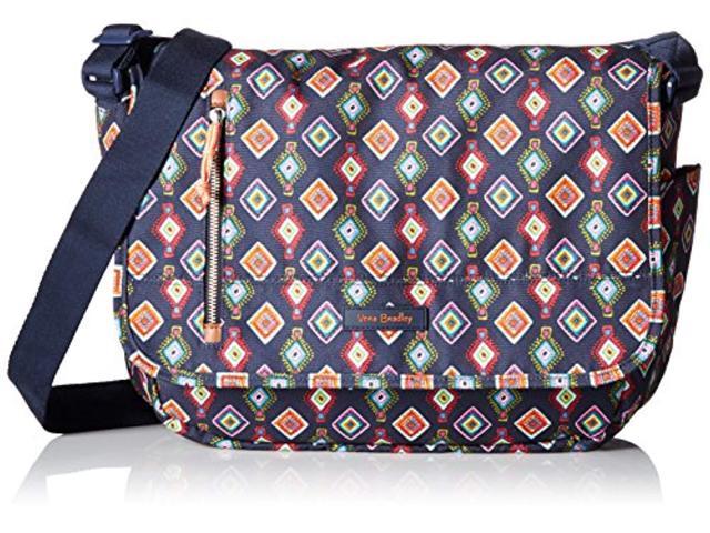 vera bradley lighten up laptop messenger bag