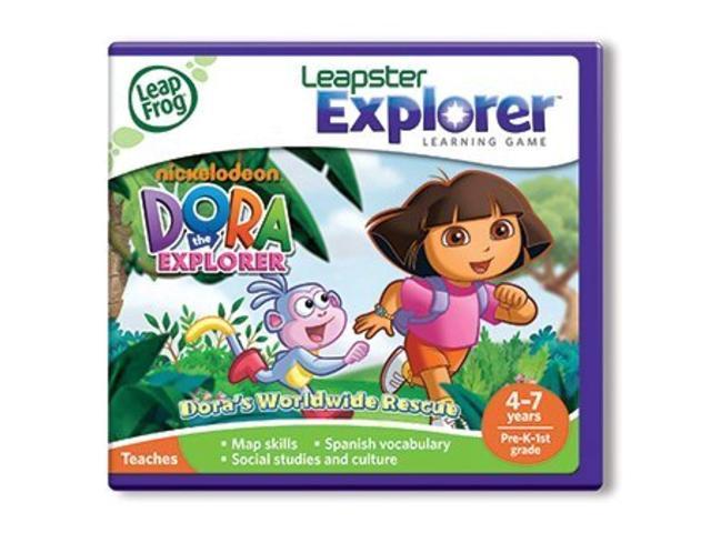Leapfrog Leapster 2 L Max Game Buy 4 Get One Free Dora The Explorer Animal Resc 
