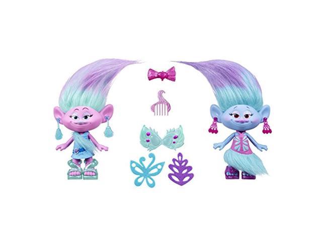 dreamworks trolls satin and chenille's style set.
