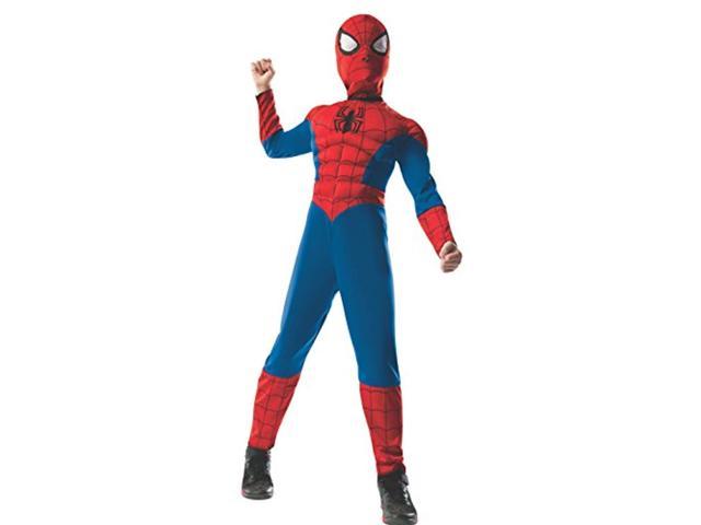 Geneeskunde dorst Pionier rubie's marvel ultimate spiderman 2in1 reversible spiderman / venom muscle  chest costume, child small small one color - Newegg.com