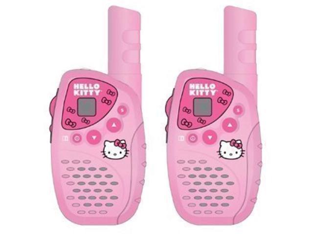 Hello Kitty Walkie Talkie For Girls Mini Frs Gmrs 22 Channel 2 Way Radio Set With 5 Mile Range And 25 Hours Talk Newegg Com