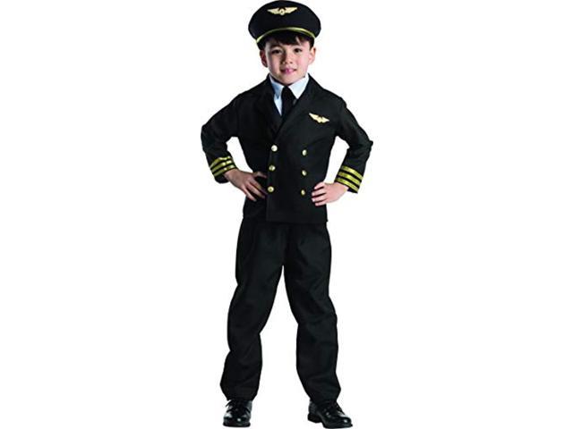 Photo 1 of dress up america pilot boy jacket costume set - medium 8-10