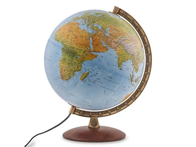 light up globe on stand