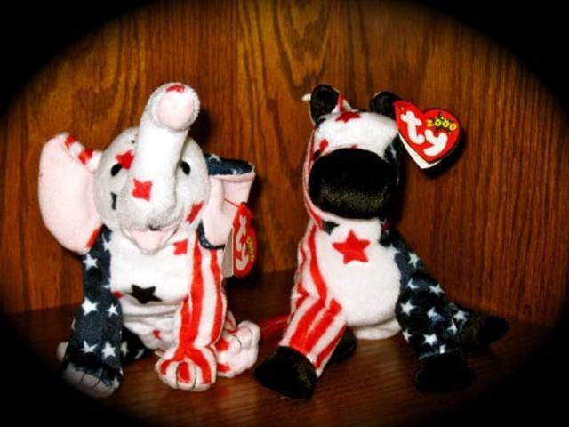 righty 2000 beanie baby