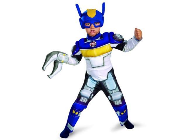 Photo 1 of boy's transformers chase rescue bots toddler muscle costume, 4-6