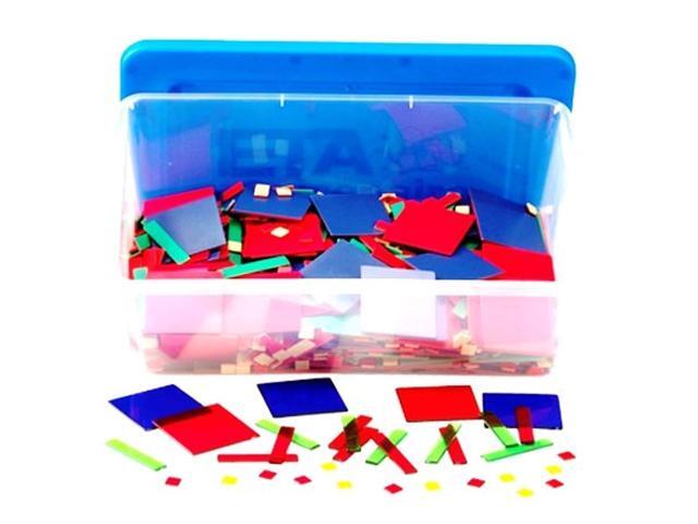 learning resources magnetic algebra tiles, 72 piece set, ages 11+ (packaging may vary)