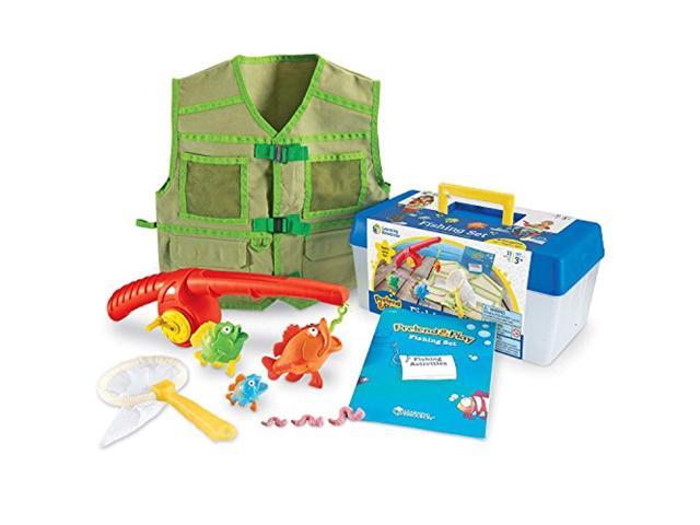 fishing rod and tackle box set