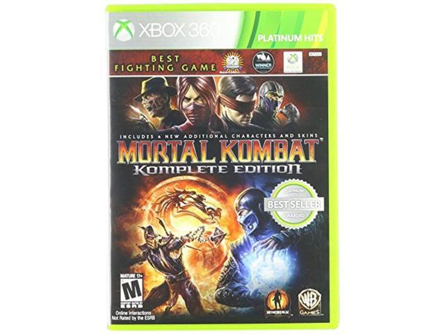 mortal kombat xbox 360 games