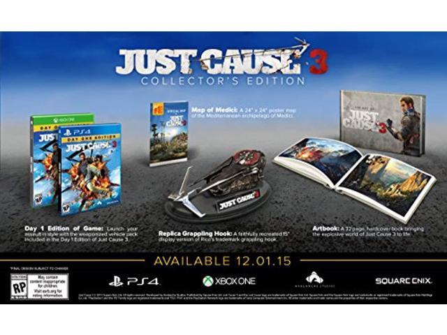 Astrolabe skygge Tjen just cause 3 collector's edition - playstation 4 - Newegg.com