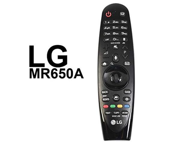 Criatura Llamarada Hostal an-mr650a replacement magic remote control for lg smart television  (1609-rev7) (mbm63935971) mr605a Universal Remotes - Newegg.com