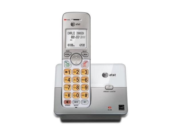 Photo 1 of at&t el51103 dect 6.0 phone with caller id/call waiting, 1 cordless handset, silver