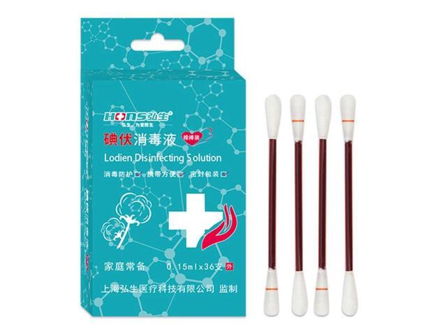 alcohol cotton swabs