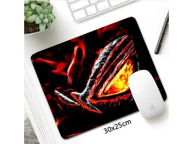 30x25cm ASUS Gaming Mouse Pad Small Size Rubber Locking Edge  Republic Of Gamers Mousepad Office Mat Otaku PC Accessories