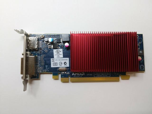 Dell 6XMMP AMD Radeon HD6450 1GB PCIe Video Card TESTED !! LOW PROFILE