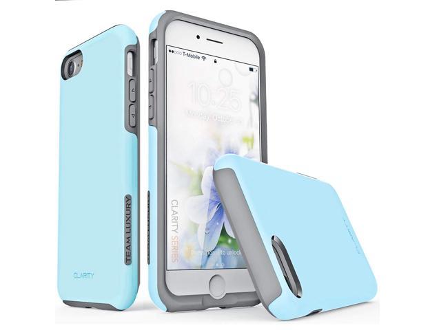 Team Luxury Iphone 8 Case Iphone 7 Case Iphone Se Case Updated G Iii Ultra Defender Shock Absorbent Protective Phone Case For Apple Iphone Se 8 7 4 7 Sky Blue Gray Newegg Com