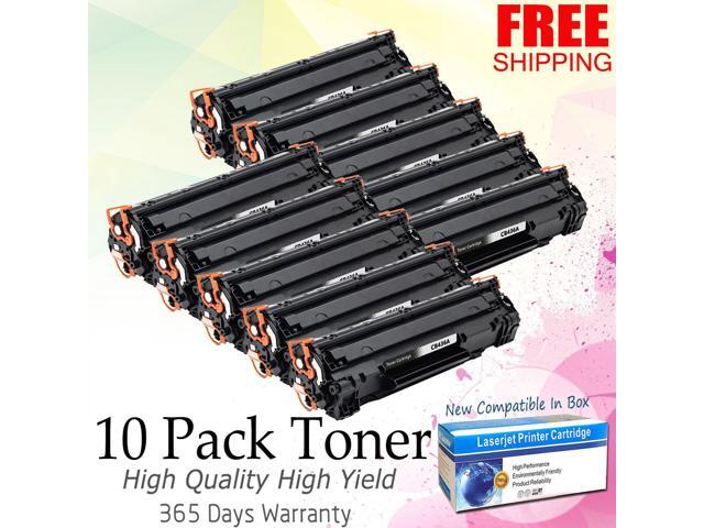 5 Pack CB436A 36A Black Toner Cartridge For HP LaserJet M1120 M1522 MFP P1505