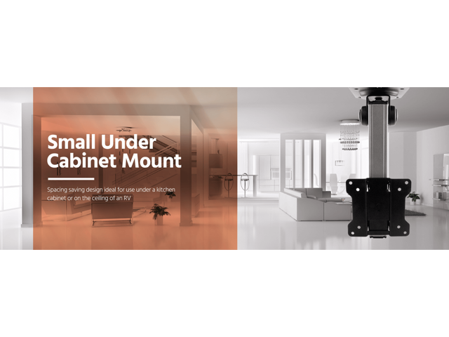 Up To 27 Tv Mount Bracket Ceiling Under Cabinet Small Tilting