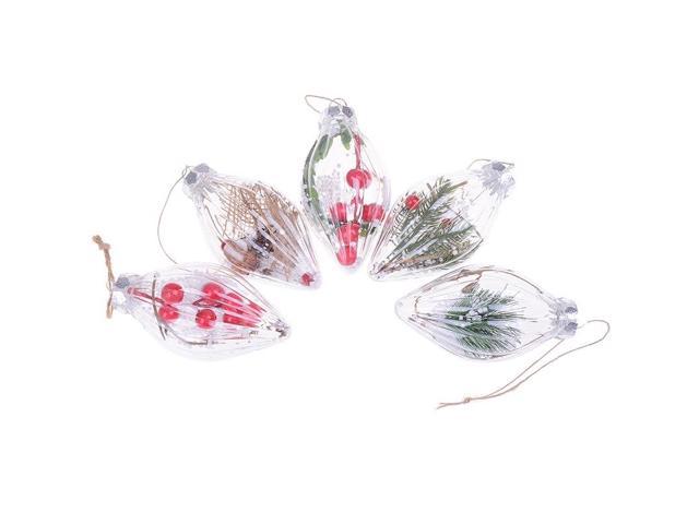 Christmas Tree Drop Ornaments Xmas Pendant Hanging Ball