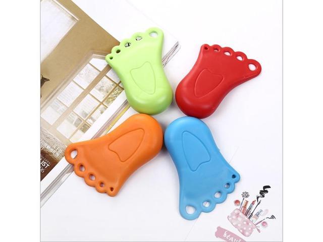 1pcs Finger Feet Shaped Plastic Door Stopper Holder Children Kids Safety Guard Home Decor Finger Protector Random Color