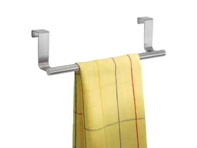 23cm Towel Bar Bathroom Kitchen Towel Rack Single Layer Over Door