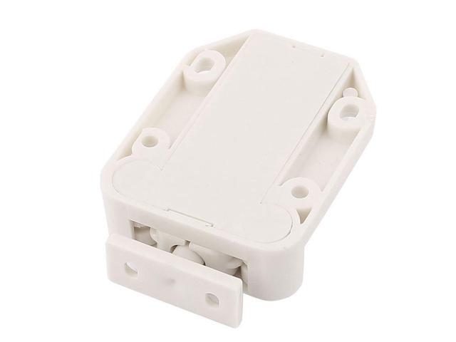 Door Drawer Cabinet Push To Open Catch Touch Latch White Newegg Com