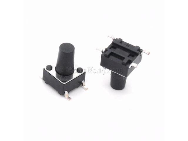 50pcs 3*4*2.5mm Tactile Push Button Switch Tact Switch Micro Switch 4-Pin SMD AP
