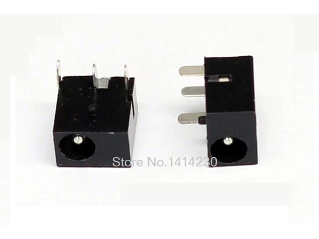 10PCS 3 pin 9mm x 6mm x 1.3mm DC socket jack for PCB Notebook Charger Power 