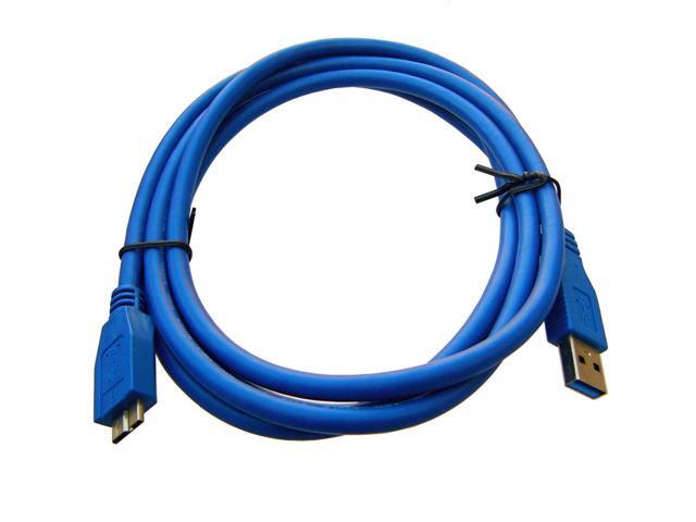 Premium Quality Blue 6 FT 6 Feet USB 3.0 A Male to B Male Cable
