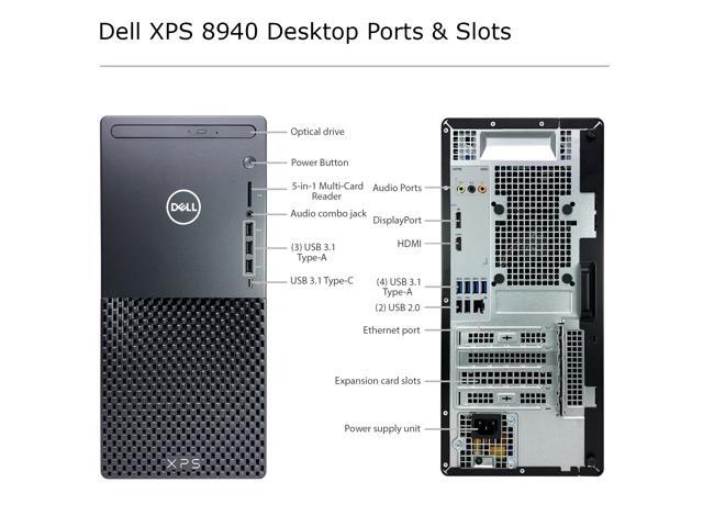Dell XPS 8940 Desktop Computer - 11th 