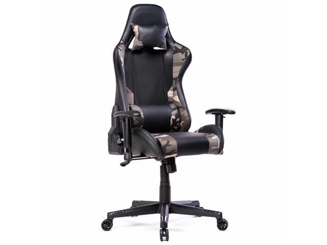Prime Selection Products Office Gaming Chair; High Back, Reclining Backrest and Adjustable Armrests