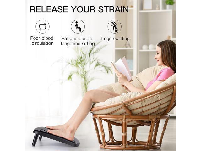 ERGEAR Footrest Under Desk - Adjustable Foot Rest with Massage